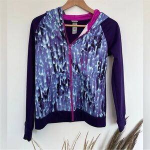 2/$20 Champion girl hooded vest purple and pink size XL KIDS
